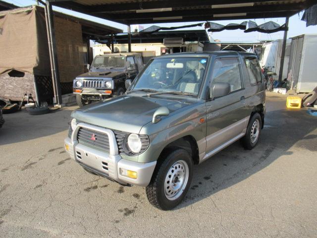パジェロミニ ＸＲ－ＩＩ　５速ＭＴ　切り替え式４ＷＤ　ドアバイザー　パワステ　エアコン　走行８万キロ台（15枚目）