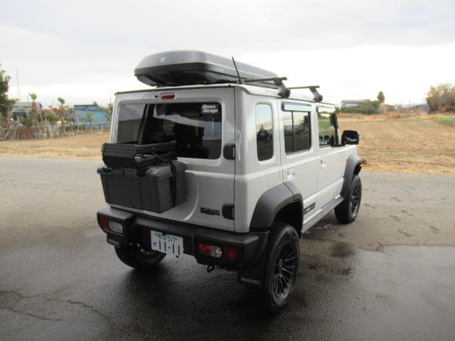 ジムニーノマド ＦＣ　ハイブリッジファースト３インチリフトアップ、Ｆバンパー、スキッドプレート、１６インチアルミ　Ｆグリル　タニグチ製ＲバンプＢ　ケンウッドナビ、ＴＶ、Ｂカメラ、ＥＴＣ　前後ドラレコ　ルーフボックス３２０（9枚目）