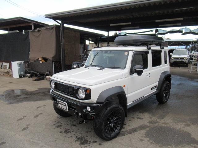 ジムニーノマド ＦＣ　ハイブリッジファースト３インチリフトアップ、Ｆバンパー、スキッドプレート、１６インチアルミ　Ｆグリル　タニグチ製ＲバンプＢ　ケンウッドナビ、ＴＶ、Ｂカメラ、ＥＴＣ　前後ドラレコ　ルーフボックス３２０（15枚目）