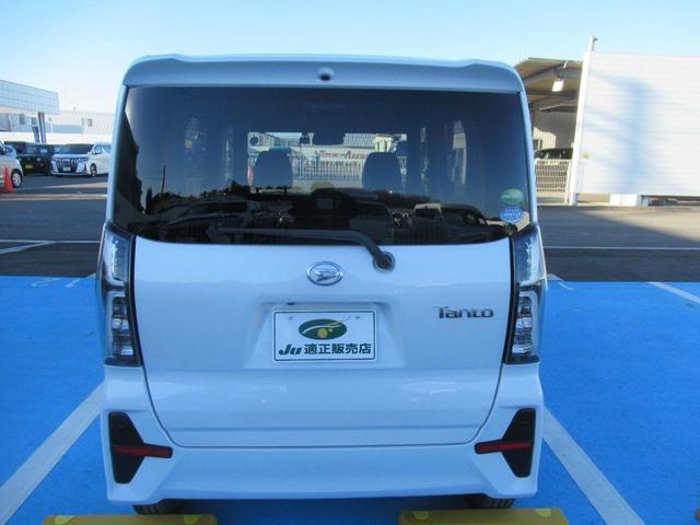 タント カスタムＸ　寒冷地仕様車　誤発進抑制　地デジ　ブルートゥース　リアカメラ　ＵＳＢ　ＥＴＣ車載器　ＳＤナビゲーション　オートミラー　車線逸脱警報　フルフラット　ＬＥＤランプ　スマキー　盗難防止システム　ナビＴＶ（5枚目）