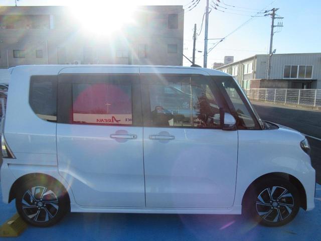 タント カスタムＸ　寒冷地仕様車　誤発進抑制　地デジ　ブルートゥース　リアカメラ　ＵＳＢ　ＥＴＣ車載器　ＳＤナビゲーション　オートミラー　車線逸脱警報　フルフラット　ＬＥＤランプ　スマキー　盗難防止システム　ナビＴＶ（7枚目）