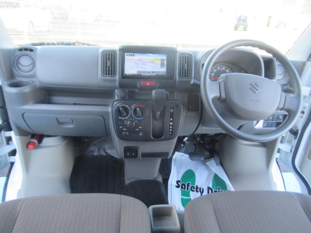 エブリイ ＰＣ　４ＷＤ　Ｉ－ＳＴＯＰ　ＴＶナビ　ＢＬＵＥＴＯＯＴＨ　電動格納式ミラー　ＤＶＤ再生　Ｗエアバッグ　キーレスエントリーシステム　オートハイビーム　ＥＴＣ付　前席パワーウインドウ　セキュリティーアラーム　ＳＤ（37枚目）