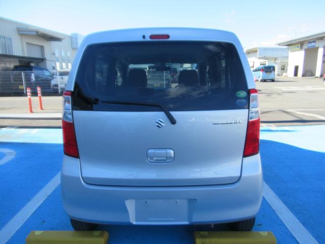 ワゴンR FX 電動格納ミラ- Aストップ 盗難防止 AUTOエアコン Wエアバッグ フルフラット ABS エアバック パワーウィンド ベンチ パワステ 衝突安全ボディ(4枚目)