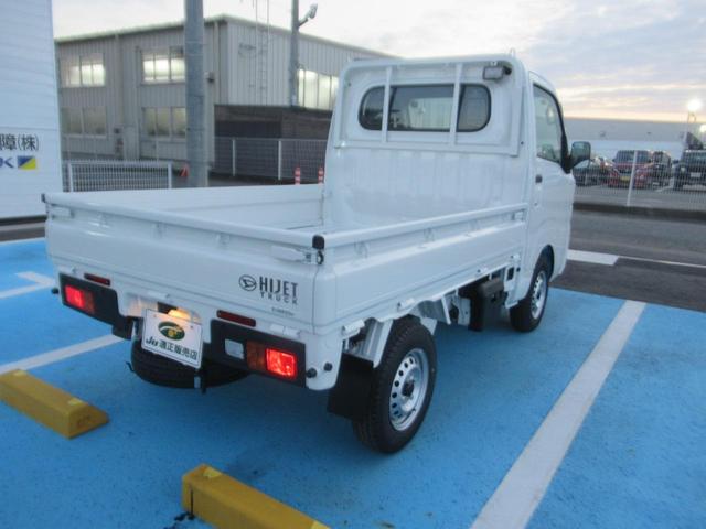 ハイゼットトラック スタンダード　農用スペシャル　ソナー　助手席エアバック　誤発進抑制機能　ＰＳ　エアコン付　衝突安全ボディ　運転席エアバック　オートライト　アイドリングストップ　ＡＢＳ　イモビ　切替式４ＷＤ（6枚目）
