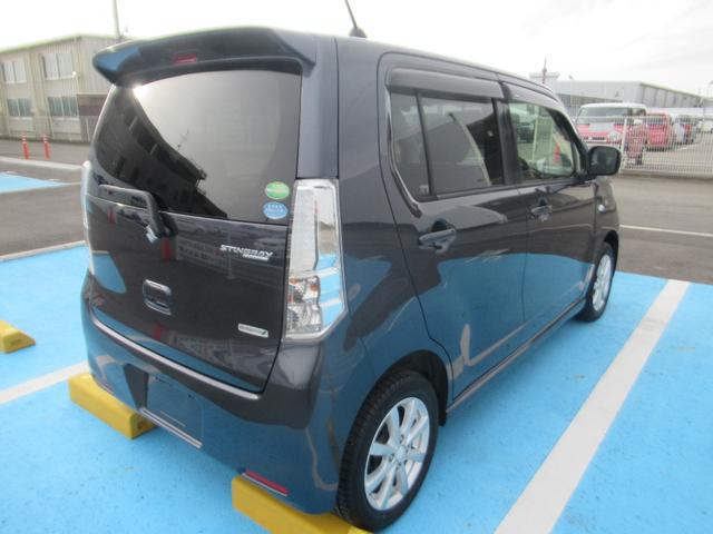 ワゴンRスティングレー X ナビテレビ 盗難防止 電格ミラー ETC付 Iストップ スマートキープッシュスタート ワンセグTV ABS付 運転席エアバッグ パワステ AUTOエアコン PW 衝突安全ボディ オートライト(5枚目)