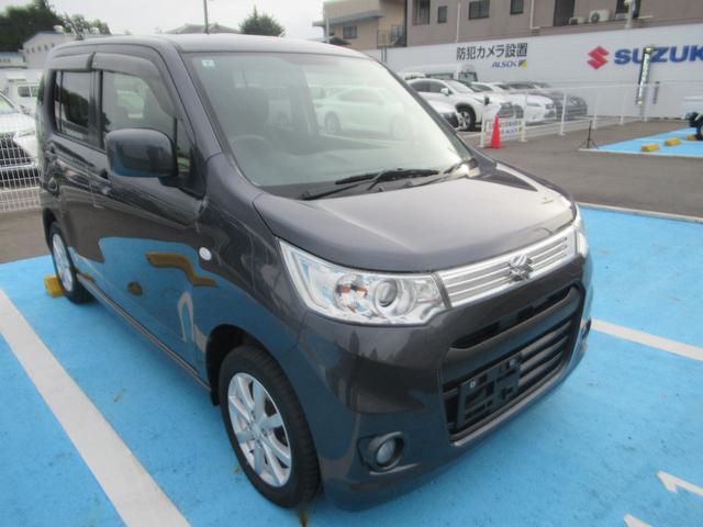 ワゴンRスティングレー X ナビテレビ 盗難防止 電格ミラー ETC付 Iストップ スマートキープッシュスタート ワンセグTV ABS付 運転席エアバッグ パワステ AUTOエアコン PW 衝突安全ボディ オートライト(7枚目)