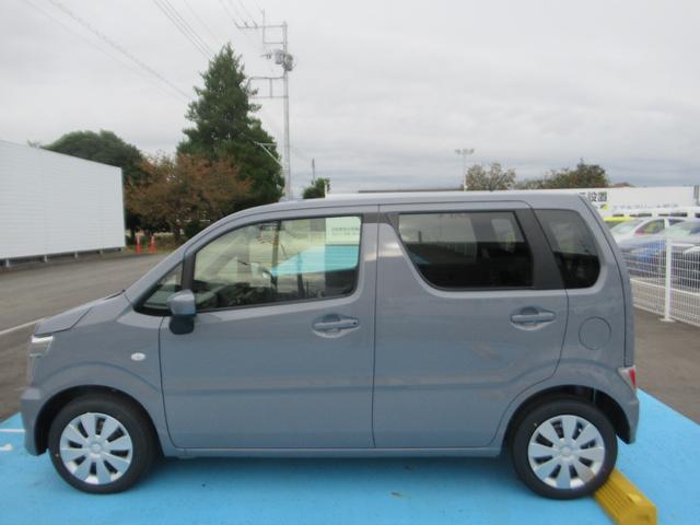 ワゴンＲ ＦＸ　ＦＸ（４名）　衝突軽減ブレーキサポート　シートヒーター付き　クリソナ　電動ミラー　運転席助手席エアバック　キーレスエントリーシステム　セキュリティアラーム　フルフラット　運転席エアバック　パワステ（2枚目）