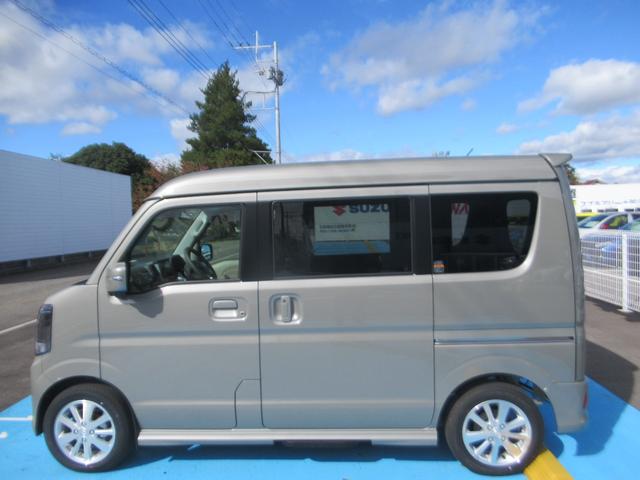 エブリイワゴン PZターボスペシャル 両側パワ-スライドドア LEDヘッドライト付き オートマチックハイビーム キーレススタートシステム Bソナー 運転席シートヒーター フルフラット ESC ブルートゥースオーディオ USB ベンチシート(2枚目)