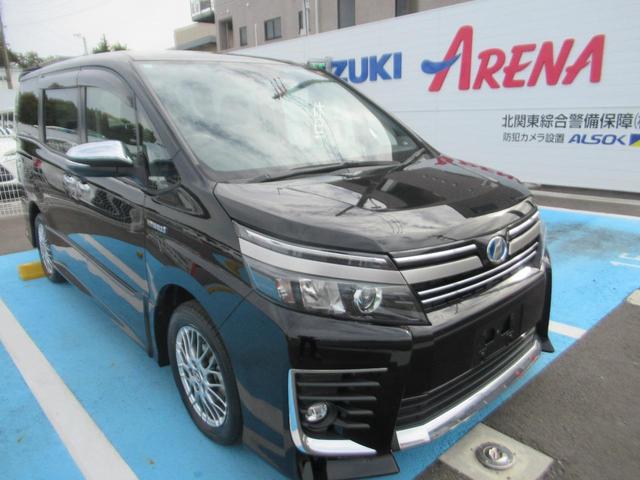 ヴォクシー ハイブリッドZS 煌II Btオーディオ 電動両側スライドドア フルフラット ドライブレコーダ 電動格納ミラー 衝突安全ボディ パワーステアリング DVD再生可 スマキー 地デジTV SDナビゲーション 横滑防止 Aライト(8枚目)