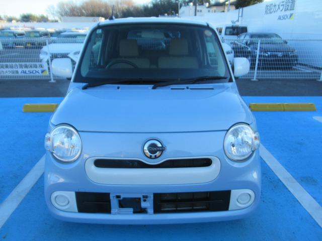 ミラココア ココアＸ　セキュリティー　パワーウインド　格納ミラー　ｉ－ＳＴＯＰ　インテリキー　ナビＴＶ　安全ボディ　運転席エアバック　キーレスキー　ダブルエアバック　ＡＢＳ付　パワステ　ベンチシート　エアコン　ＳＤ（8枚目）