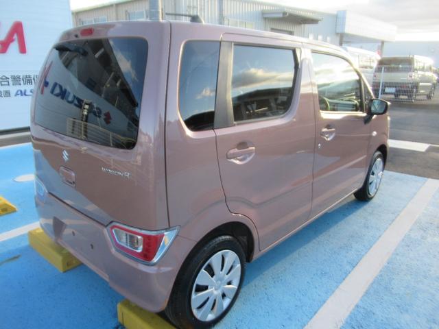 ワゴンＲ ＦＸ　ＦＸ（４名）　衝突軽減ブレーキサポート　シートヒーター付き　クリソナ　電動ミラー　運転席助手席エアバック　キーレスエントリーシステム　セキュリティアラーム　フルフラット　運転席エアバック　パワステ（5枚目）