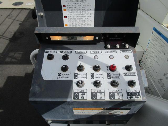 エルフトラック 　アイチ製ＴＺ１２Ｃ１ＲＲ・１ローラージャッキ・旋回デッキ・プラットフォーム・バケット積載１０００ｋｇ（36枚目）
