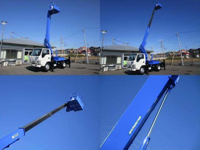 エルフトラック アイチ・SB12A・ブーム自動格納・鉄バケット(9枚目)