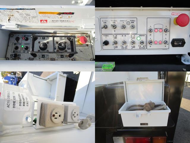 エルフトラック 　アイチ・ＳＢ１２Ａ・ブーム自動格納・ＦＲＰバケット・左右工具箱・梯子掛（12枚目）