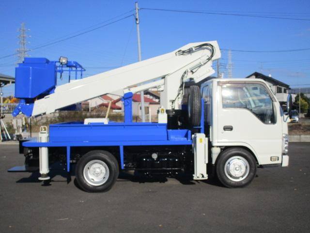 エルフトラック タダノ・AT-121TG・ブーム自動格納・自動ジャッキ・鉄バケット(5枚目)