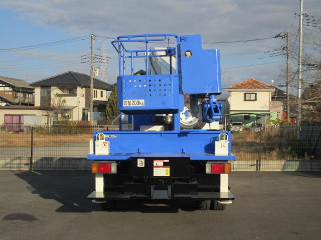 エルフトラック タダノ・AT-121TG・ブーム自動格納・自動ジャッキ・鉄バケット(8枚目)