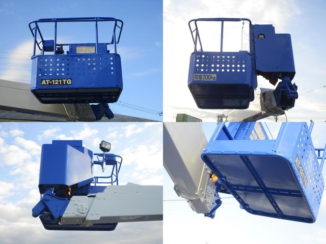 エルフトラック タダノ・AT-121TG・ブーム自動格納・自動ジャッキ・鉄バケット(10枚目)