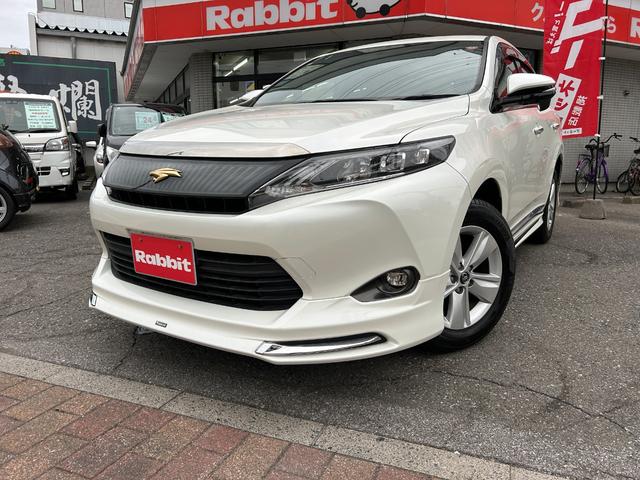 ハリアー エレガンス　モデリスタエアロ　Ｍ’Ｓスピード４本出しマフラー　ワンオーナー　禁煙車　純正ナビ・フルセグＴＶ・バックカメラ　ハーフレザーシート　ＬＥＤ　ＥＴＣ　スマートキー　プッシュスタート　オートドアミラー（5枚目）