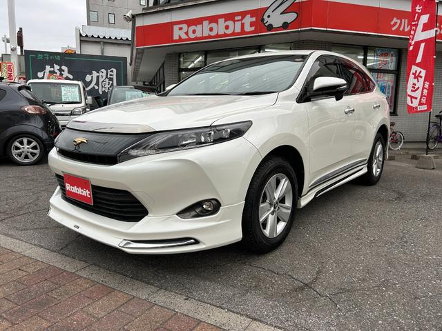 ハリアー エレガンス　モデリスタエアロ　Ｍ’Ｓスピード４本出しマフラー　ワンオーナー　禁煙車　純正ナビ・フルセグＴＶ・バックカメラ　ハーフレザーシート　ＬＥＤ　ＥＴＣ　スマートキー　プッシュスタート　オートドアミラー（9枚目）