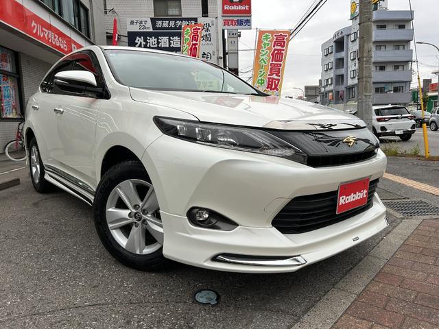 ハリアー エレガンス　モデリスタエアロ　Ｍ’Ｓスピード４本出しマフラー　ワンオーナー　禁煙車　純正ナビ・フルセグＴＶ・バックカメラ　ハーフレザーシート　ＬＥＤ　ＥＴＣ　スマートキー　プッシュスタート　オートドアミラー（17枚目）