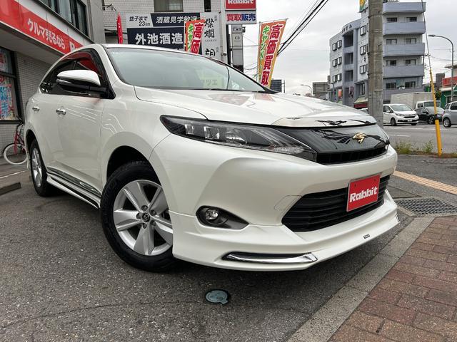 ハリアー エレガンス　モデリスタエアロ　Ｍ’Ｓスピード４本出しマフラー　ワンオーナー　禁煙車　純正ナビ・フルセグＴＶ・バックカメラ　ハーフレザーシート　ＬＥＤ　ＥＴＣ　スマートキー　プッシュスタート　オートドアミラー（18枚目）