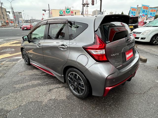 ノート e-パワーニスモ アラウンドビューモニター デジタルインナーミラー エマージェンシーブレーキ 車線逸脱警報 前後ドラレコ LEDヘッドライト 前後ソナー 純正ナビ・TV・バックカメラ Bluetooth ETC(53枚目)