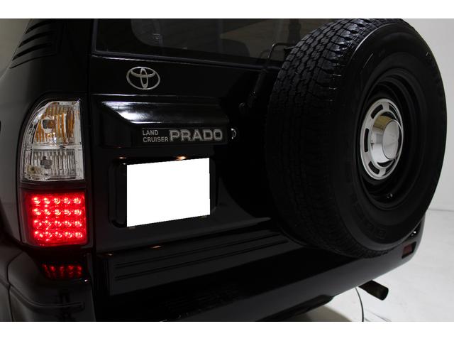 ランドクルーザープラド RX 4WD 丸目仕様 APJ製ヴィンテージグリル APJ製ヴィンテージ16インチアルミホイール 丸目スモークヘッドライト インナーブラックコーナーランプ LEDコンビテールランプ スモークサイドマーカー(43枚目)