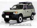 ランドクルーザープラド ＴＸリミテッド　４ＷＤ　ナローボディ　丸目仕様　ヴィンテージグリル　ヴィンテージ１６インチアルミホイール　新品ＢＦグッドリッチオールテレーンタイヤ　ルーフラック付　ブラックレザー調シートカバー　ウッドステアリング（2枚目）