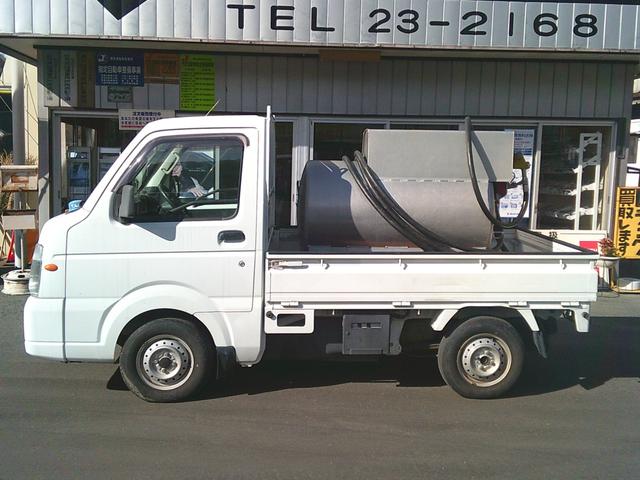 キャリイトラック 437.5Lタンクローリー タンク検査付き デジタルメーター 4WD 5速マニュアル エアコン・パワステ H/L切り替えレバー付き(14枚目)