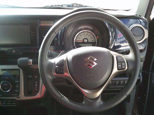 ハスラー ＪスタイルＩＩＩターボ　女性ワンオーナー　４ＷＤ　ドライブレコーダー　ナビ　ＴＶ　オートクルーズコントロール　レーンアシスト　衝突被害軽減システム　オートライト　ＨＩＤ　スマートキー　アイドリングストップ　エンジンスターター（3枚目）