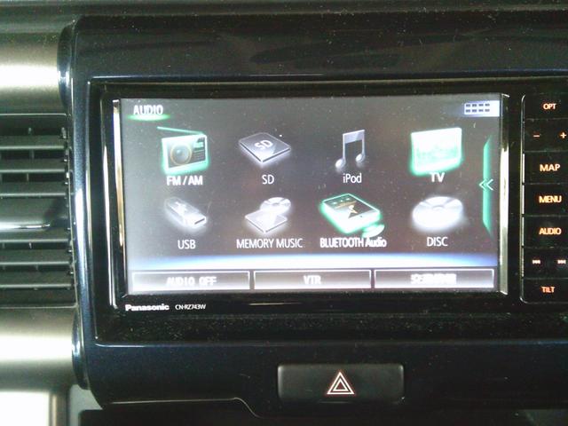 ハスラー ＪスタイルＩＩＩターボ　女性ワンオーナー　４ＷＤ　ドライブレコーダー　ナビ　ＴＶ　オートクルーズコントロール　レーンアシスト　衝突被害軽減システム　オートライト　ＨＩＤ　スマートキー　アイドリングストップ　エンジンスターター（5枚目）