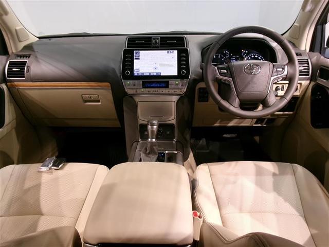 ランドクルーザープラド TX Lパッケージ マットブラックエディション 革シート 4WD フルセグ メモリーナビ ミュージックプレイヤー接続可 バックカメラ 衝突被害軽減システム ETC LEDヘッドランプ ワンオーナー 記録簿(4枚目)