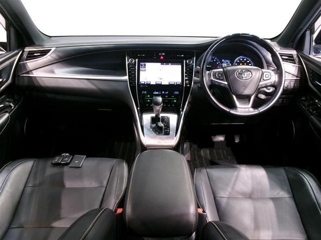 ハリアー プログレス　メタル　アンド　レザーパッケージ　革シート　４ＷＤ　フルセグ　メモリーナビ　ＤＶＤ再生　バックカメラ　衝突被害軽減システム　ＥＴＣ　ＬＥＤヘッドランプ　ワンオーナー　フルエアロ　アイドリングストップ（4枚目）