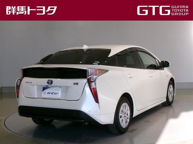 プリウス Ｓセーフティプラス　フルセグ　メモリーナビ　ＤＶＤ再生　バックカメラ　衝突被害軽減システム　ＥＴＣ　ＬＥＤヘッドランプ　記録簿（3枚目）