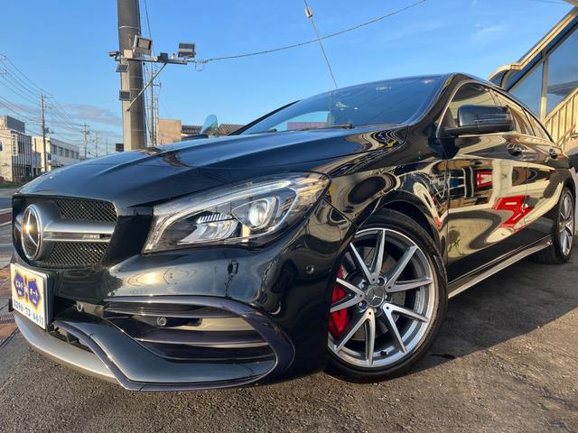 ＣＬＡクラス シューティングブレーク ＣＬＡ４５　４マチック　シューティングブレーク　正規ディーラー車　ワンオーナー車　新品タイヤ　ＥＣＵチューニング４２０ＰＳ　アクティブブレーキアシスト　アテンションアシスト　ＬＥＤパフォーマンライト　パーキングアシストリアビューカメラ　レザーシート（4枚目）