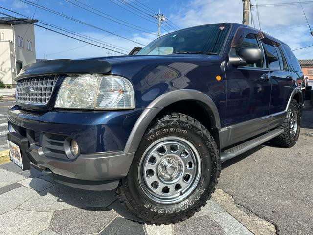 エクスプローラー ＸＬＴ　正規ディーラー車　新品タイヤ　社外１７インチホイール　エクリプス製ナビ　バックカメラ　ヒッチメンバー　パワーシート　キーレス　ＥＴＣ　ドアバイザー　取説記録簿　スペアキー（4枚目）