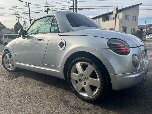 コペン ２ｎｄアニバーサリーエディション　純正レカロシート　社外ナビ　社外ＬＥＤテールランプ　ＥＴＣ　ＭＯＭＯステアリング　シートヒーター　ワンセグ　ＥＴＣ　キーレス　ＨＩＤライト　純正１５インチアルミホイール（55枚目）