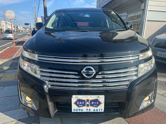 エルグランド 250ハイウェイスター 7人乗り 社外ナビ ハーフレザーシート オットマン 両側電動スライドドア フルセグ バックカメラ スマートキー プッシュスタート HIDライト 純正18インチアルミホイール 取説記録簿 ETC(52枚目)