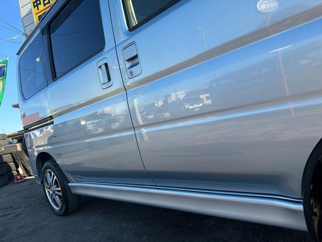 バモス Ｌ　タイミングベルト交換　ホンダ純正１４インチアルミホイール　キーレス　ドアバイザー　純正オーディオ　ウッドパネル　取説、記録簿（15枚目）