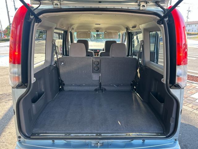 バモス Ｌ　タイミングベルト交換　ホンダ純正１４インチアルミホイール　キーレス　ドアバイザー　純正オーディオ　ウッドパネル　取説、記録簿（42枚目）