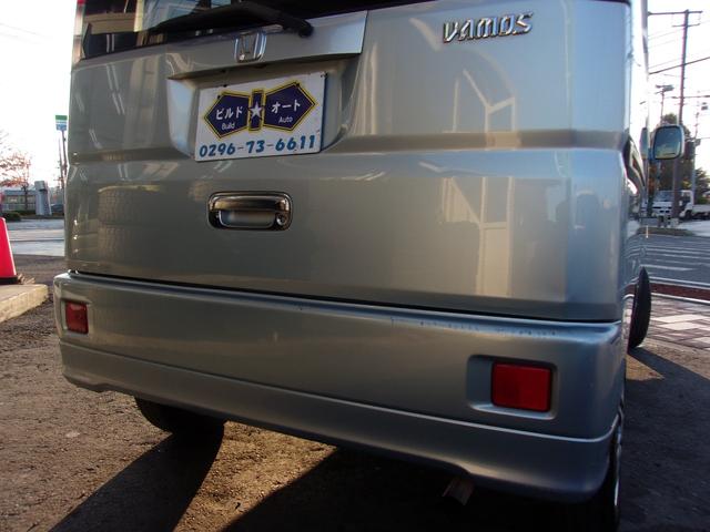 バモス Ｌ　タイミングベルト交換　ホンダ純正１４インチアルミホイール　キーレス　ドアバイザー　純正オーディオ　ウッドパネル　取説、記録簿（60枚目）