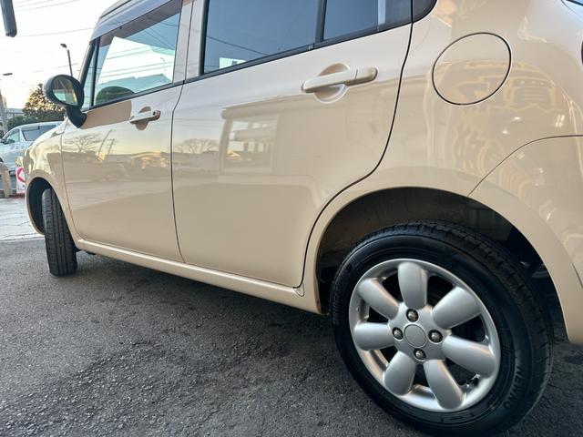 アルトラパン Ｘ　純正オーディオ　純正１４インチアルミホイール　スマートキー　プッシュスタート　ヘッドライトレベライザー　ドアバイザー　取説記録簿　タイミングチェーンエンジン（12枚目）