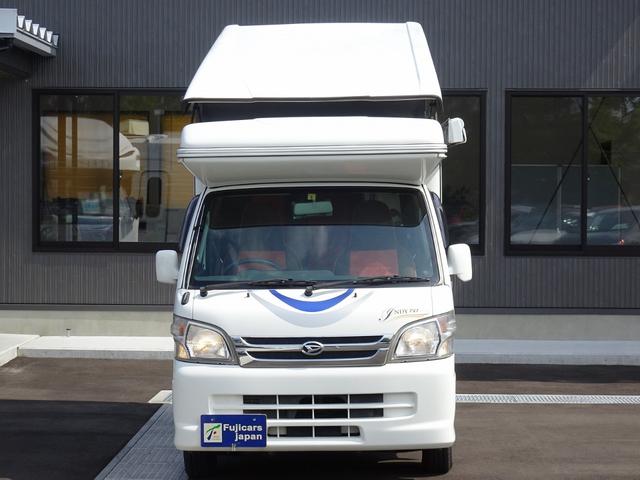 ハイゼットトラック ダイハツ インディアナrv製 インディ727 サブバッテリー 2000wインバーター 走行充電 外部電源 10l給排水タンク ffヒーター サイクルキャリア サイドオーニング ミツビシsdナビ バックカメラ 4人乗り 3人就寝 キャンピングカー ハイゼットトラック ダイハツ インディアナrv製 インディ727 サブバッテリー 2000wインバーター 走行充電 外部電源 10l給排水タンク ffヒーター サイクルキャリア サイドオーニング ミツビシsdナビ バックカメラ 4人乗り 3人就寝 キャンピングカー