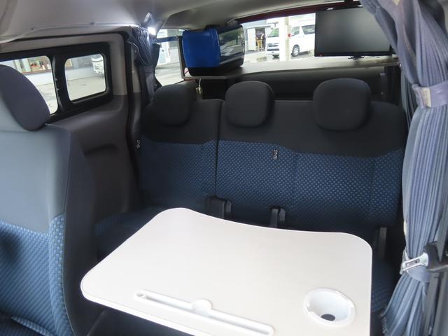 NV200バネットワゴン カスタムセレクト オリジナル FFヒーター テレビ 電子レンジ シングル 走行充電 インバーター400W 外部電源 ソーラーパネル(17枚目)