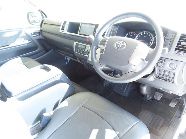 ハイエースワゴン FOCS DS-L FFヒーター シンク 冷蔵庫 フリップダウンモニター ツインサブ 走行充電 外部電源 コンバーター ルーフベント(17枚目)