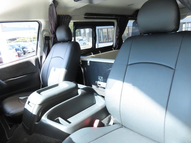 ハイエースワゴン FOCS DS-L FFヒーター シンク 冷蔵庫 フリップダウンモニター ツインサブ 走行充電 外部電源 コンバーター ルーフベント(20枚目)