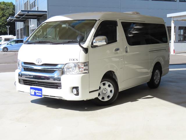 ハイエースワゴン FOCS DS-L FFヒーター シンク 冷蔵庫 フリップダウンモニター ツインサブ 走行充電 外部電源 コンバーター ルーフベント(26枚目)