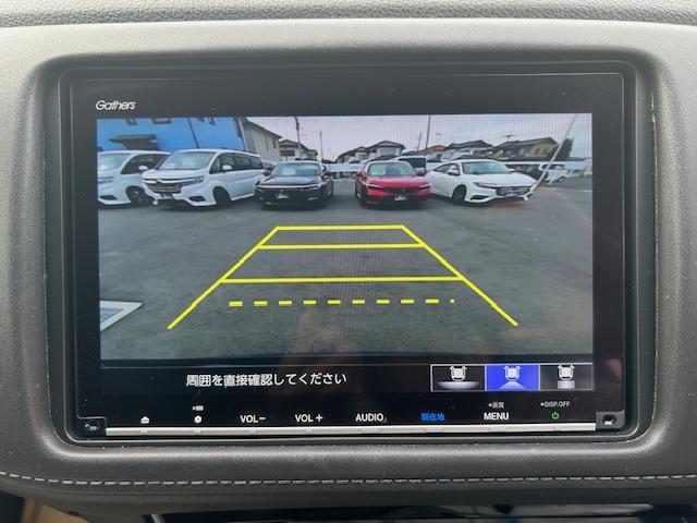 ヴェゼル Ｘ・ホンダセンシング　純正８インチナビ　前後ドライブレコーダー　Ｒカメラ　Ｗエアバッグ　盗難防止　アクティブクルーズコントロール　オートエアコン　ＬＥＤランプ　衝突軽減ブレ－キ　パワステ　カーテンエアバック　ＵＳＢポート（15枚目）