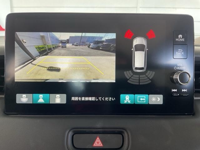 ヴェゼル e:HEVZ 純正9インチナビ 前後ドライブレコーダー 衝突回避支援ブレーキ機能 1オナ スマキ Pトランク フルオートエアコン Dレコ エアバッグ 両席エアバック Rカメ 記録簿付 パワーウィンドウ LEDランプ(15枚目)
