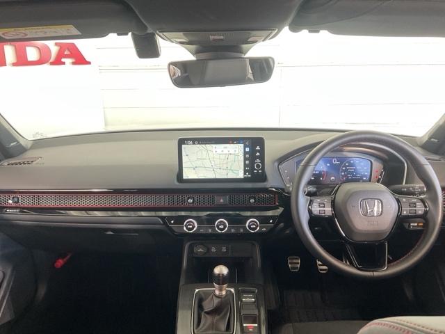 シビック RS 純正9インチコネクトナビ 前後ドライブレコーダー ETC2.0車載器 シートヒーター ブラインドスポットインフォメーション LEDヘッド コーナーセンサー 衝突被害軽減ブレーキ Bカメラ 禁煙車(8枚目)